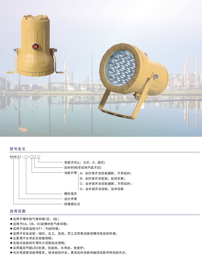 KHK(BAK)51系列防爆LED视孔灯